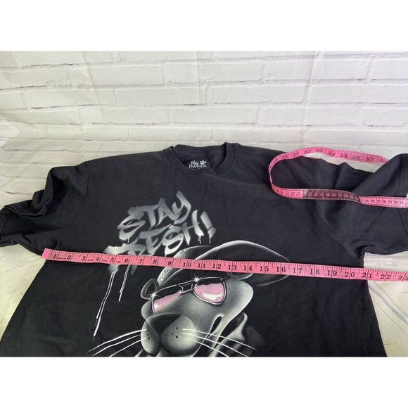 Pink Panther Stay Fresh Short Sleeve Graphic Print T-Shirt Young Mens Size L - Picture 4 of 5